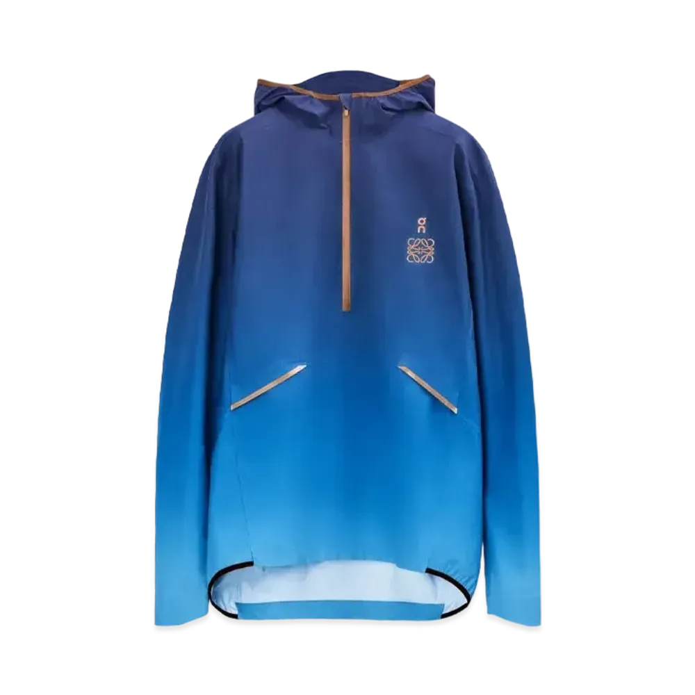 LOEWE × On Waterproof Anorak "Gradient Blue"
