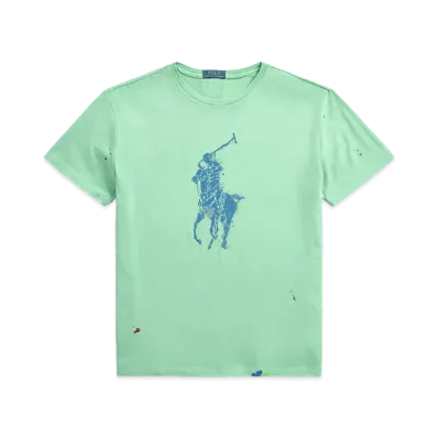 Polo Ralph Lauren Classic Fit Big Pony Jersey Tee "Green"