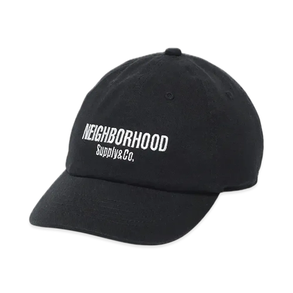NEIGHBORHOOD OT . Dad Cap "Black"