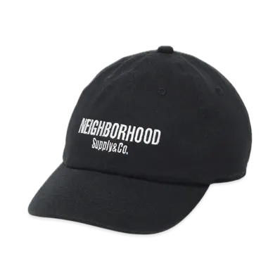 NEIGHBORHOOD OT . Dad Cap "Black"