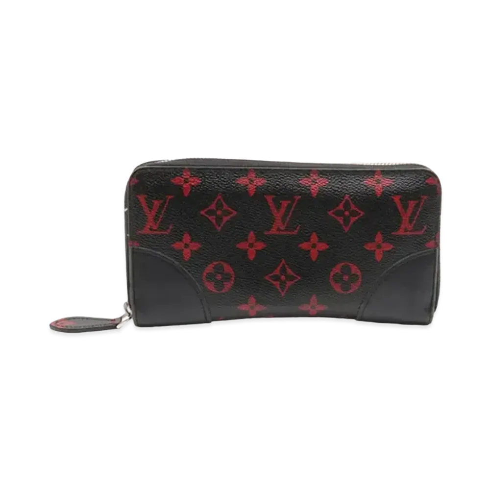 Louis Vuitton Monogram Rouge Zippy Wallet