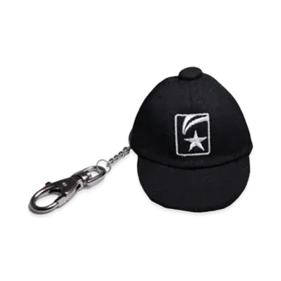 NEW ERA x TRAIN Shindai Tokkyu Star Cap Keyholder "Black"