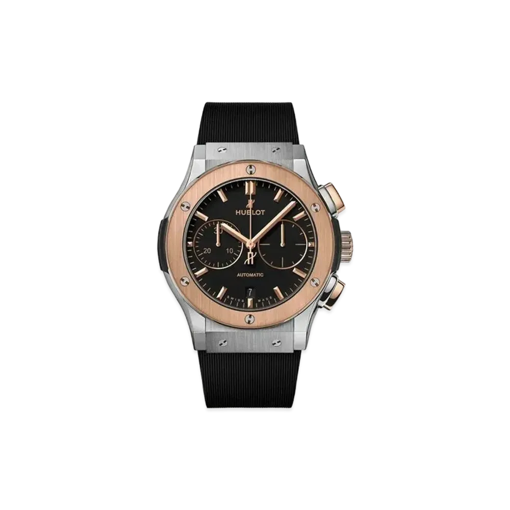 HUBLOT Classic Fusion Chronograph Titanium King Gold 45mm