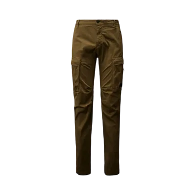 C.P. Company Stretch Sateen Ergonomic Cargo Pants "Ivy Green"