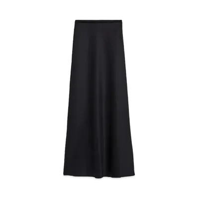 Max Mara Clavier Scuba Jersey Long Skirt "Black"