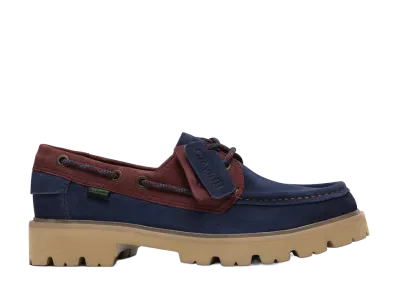 Clarks Cleyhill Boat "Navy Combi"