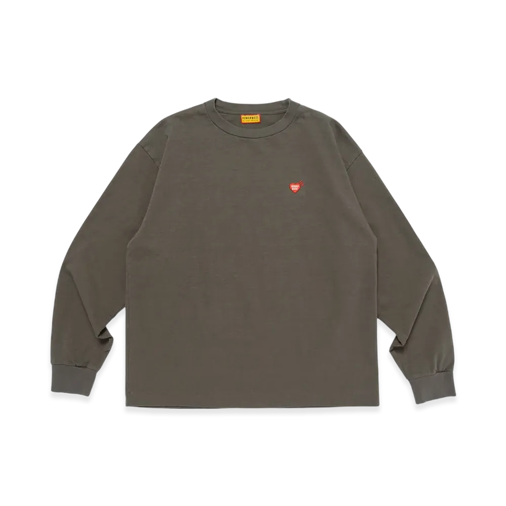 HUMAN MADE Graphic L/S T-Shirt "Charcoal"