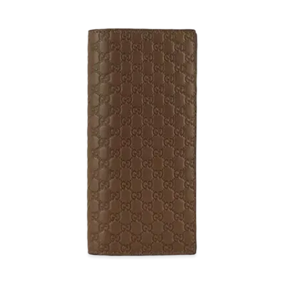 GUCCI Bi-fold Long Wallet "Brown"
