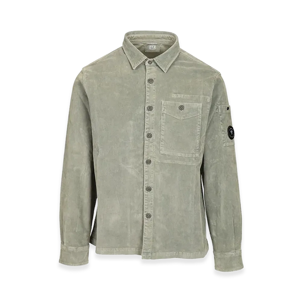 C.P. Company Stretch Overshirt "Gray"