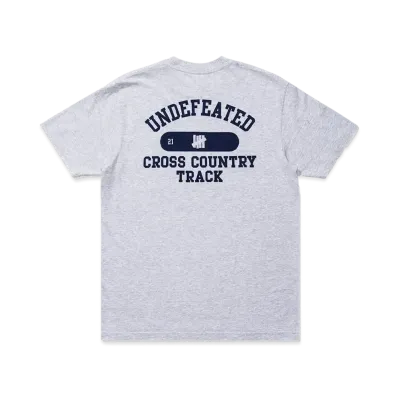 UNDEFEATED CROSS COUNTRY S/S TEE - 80255 "Gray"