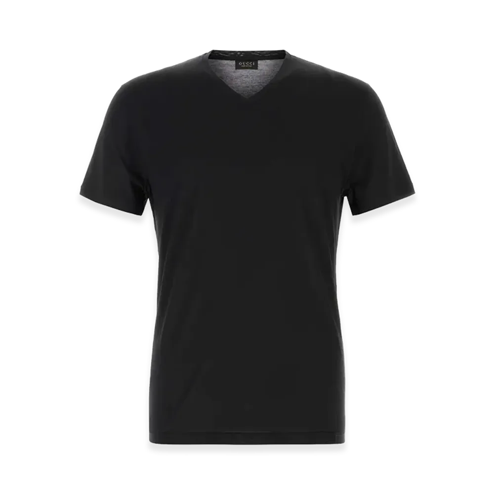 GUCCI Stretch Jersey T-Shirt "Black"