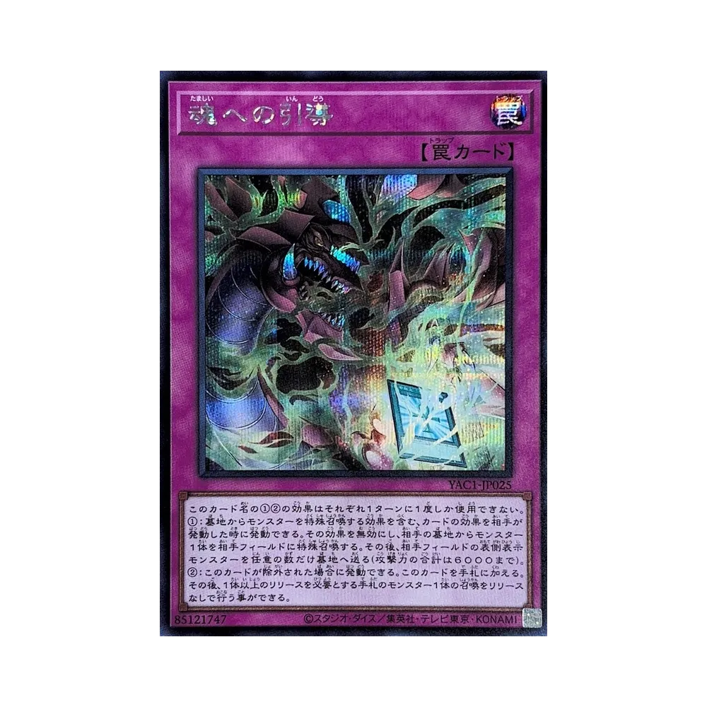 魂への引導 SE [YAC1-JP025](スペシャルパック「遊☆戯☆王 オリジナル アートワーク コレクション」)