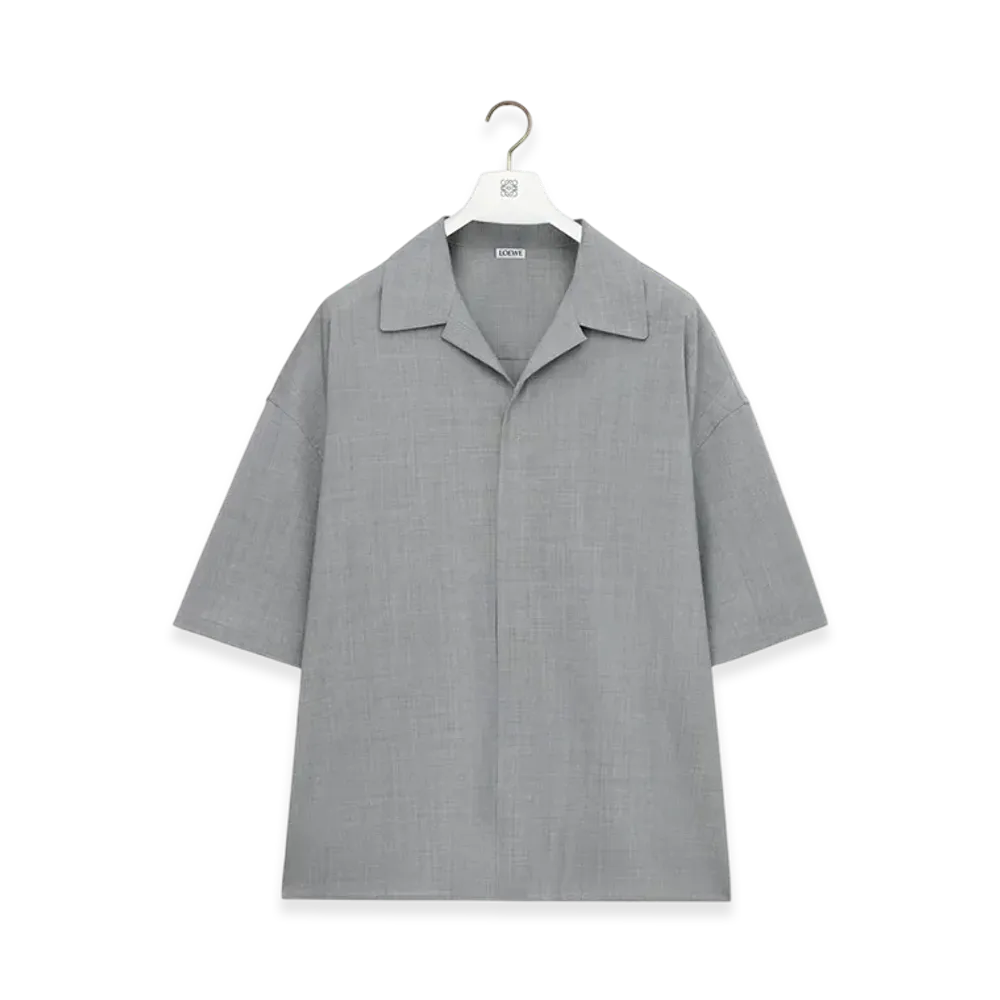 LOEWE Short-Sleeve Shirt "Grey"