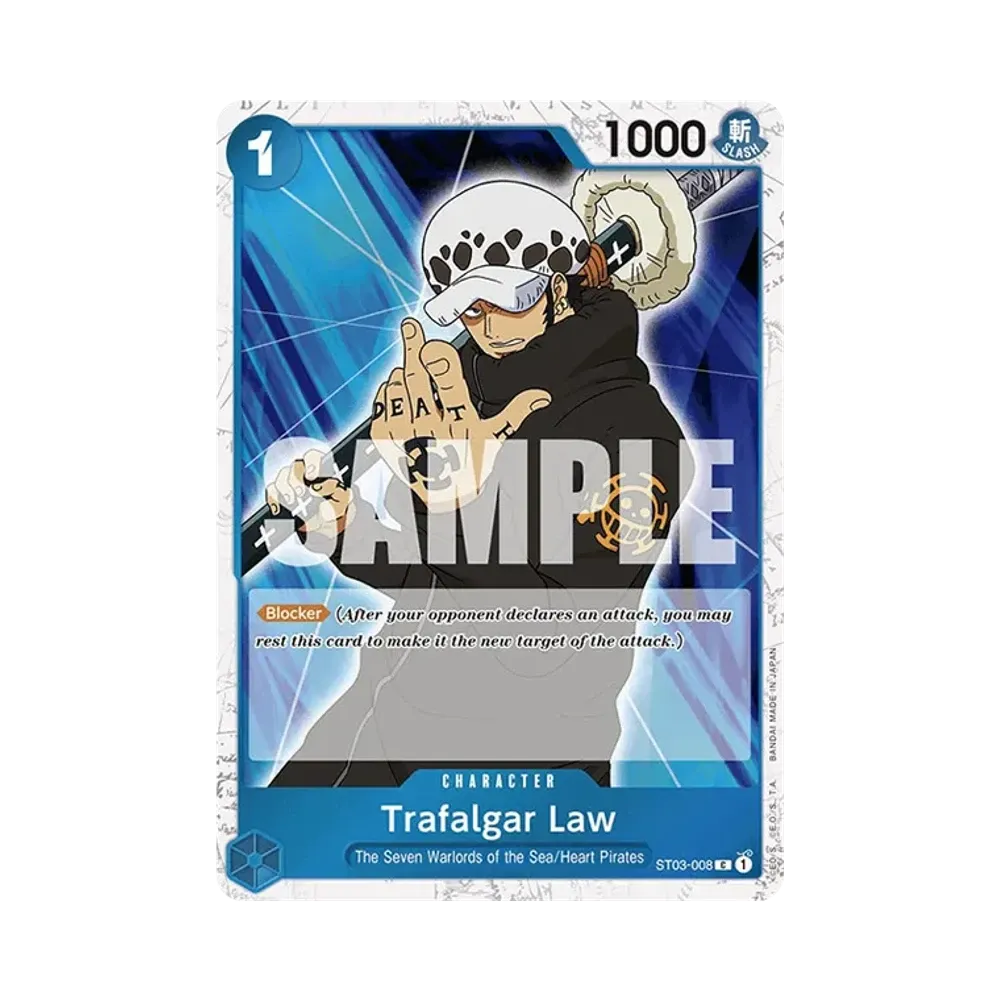 トラファルガー・ロー C : 海賊旗フォイル [ST03-008]【英語版】(プレミアムブースター「ONE PIECE CARD THE BEST」)