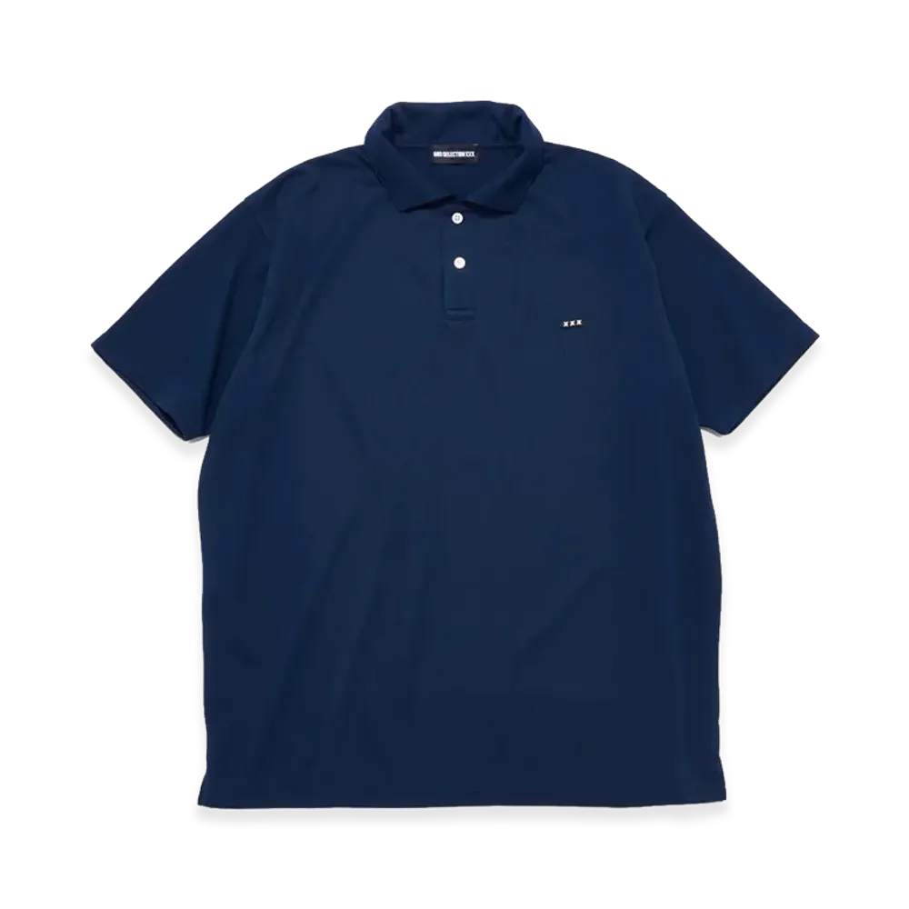 GOD SELECTION XXX Polo Shirt GX-S26-CS-03 "Navy"