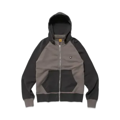 HUMAN MADE ZIP-UP HOODED SWEATSHIRT "Black"
