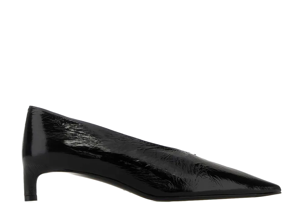 Jil Sander Women's Leather Pumps "Black"