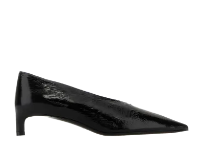 Jil Sander Women's Leather Pumps "Black"
