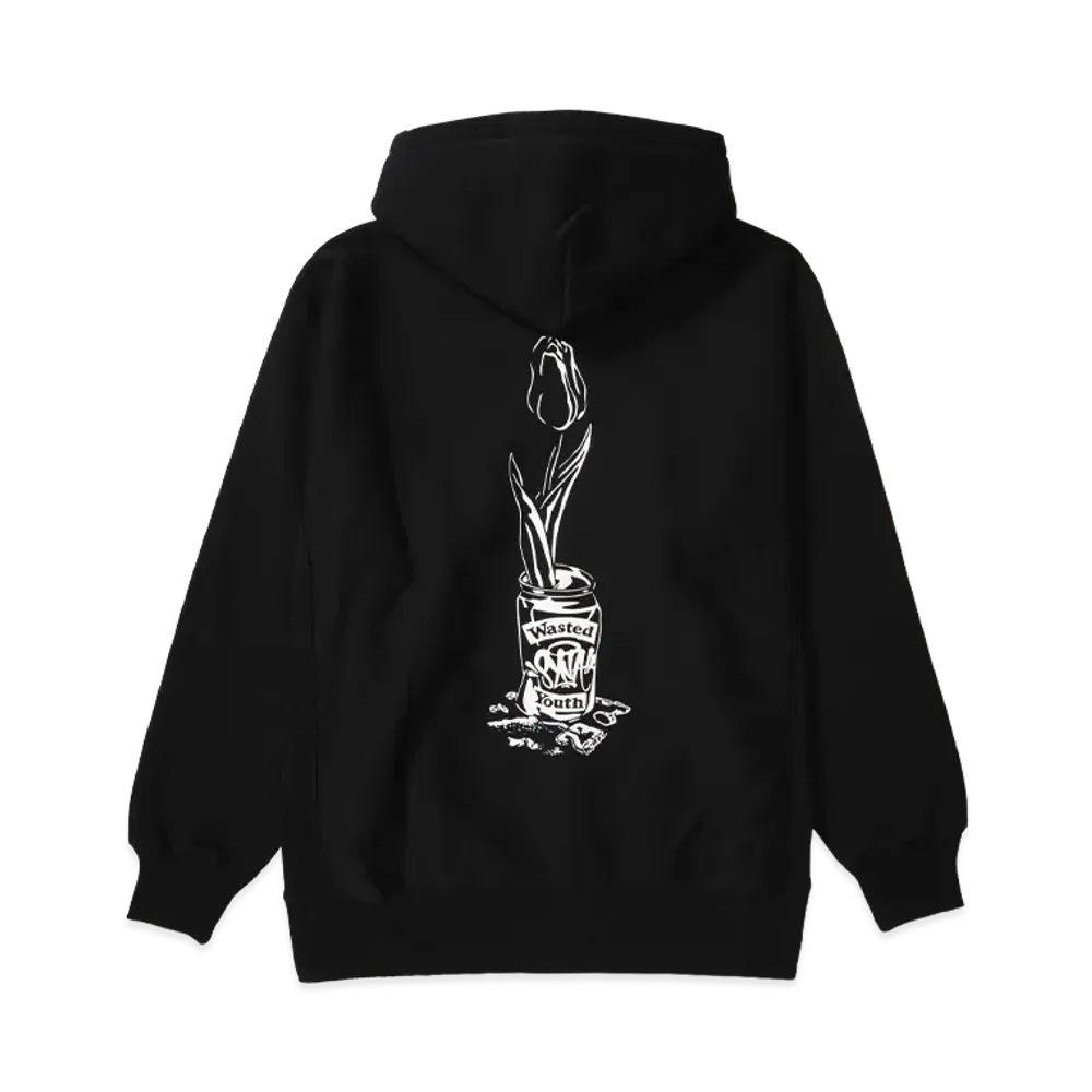 VERDY x Central Cee SYNA WORLD Wasted Youth Zip-up Hoodie "Black"