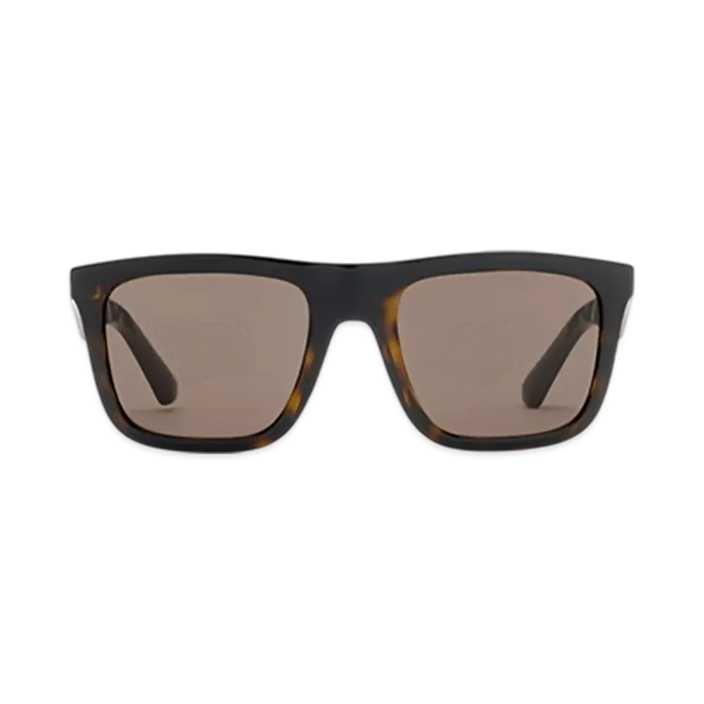 Burberry Embossed Check Square Sunglasses "Tortoiseshell"