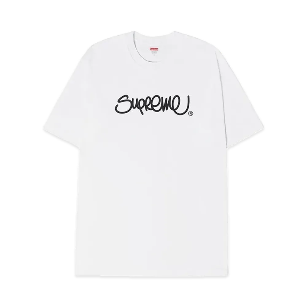 Supreme Handstyle Tee "White"
