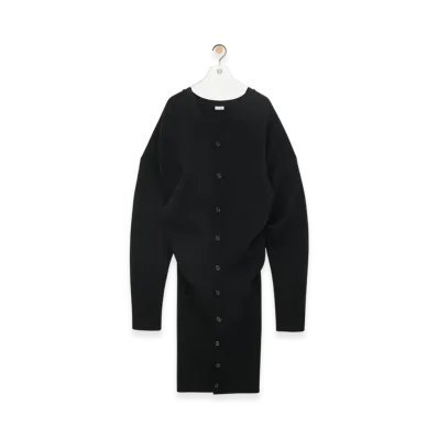 LOEWE Drape Coat "Black"