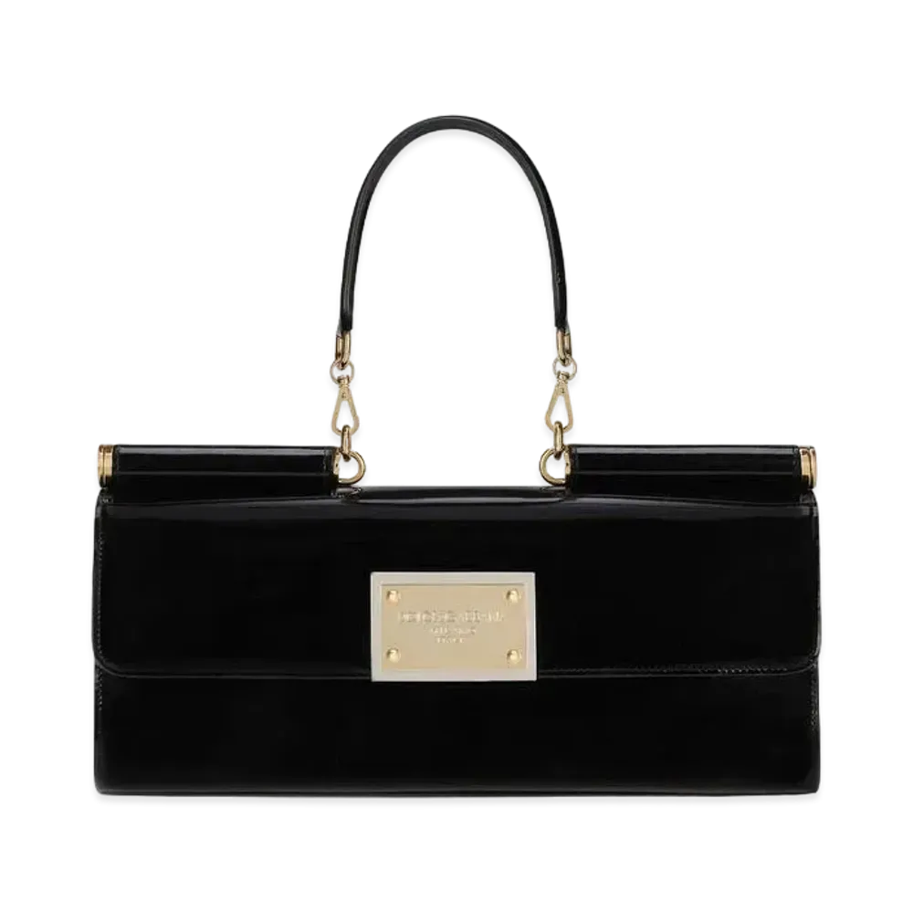 Dolce&Gabbana Nine Tissy Bag Shiny Calfskin "Black"