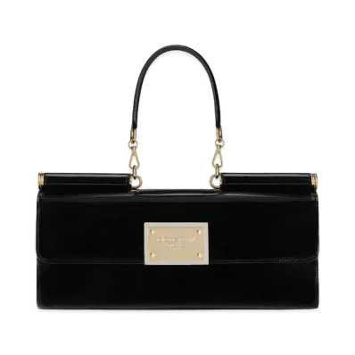 Dolce&Gabbana Nine Tissy Bag Shiny Calfskin "Black"