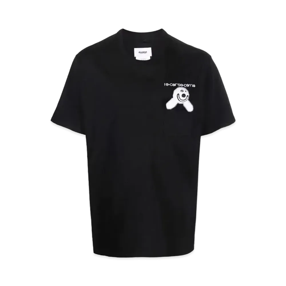 doublet Smiley T-shirt "Black"