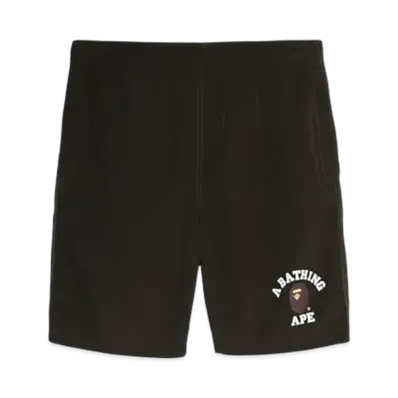 A BATHING APE College Beach Pants "Olive Drab"