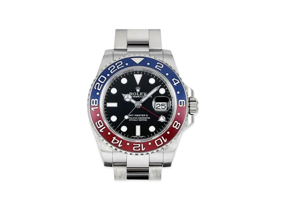ROLEX GMT Master II "Black/White Gold"