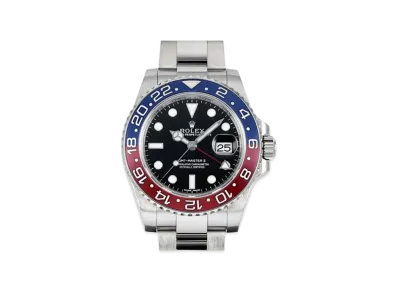 ROLEX GMT Master II "Black/White Gold"