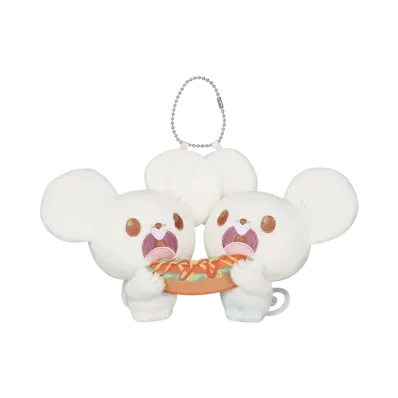 BANDAI "Ichiban Kuji" -Poke Pieces ~Welcome to the PEACE Diner~- F Prize Plush Mascot Tandemaus