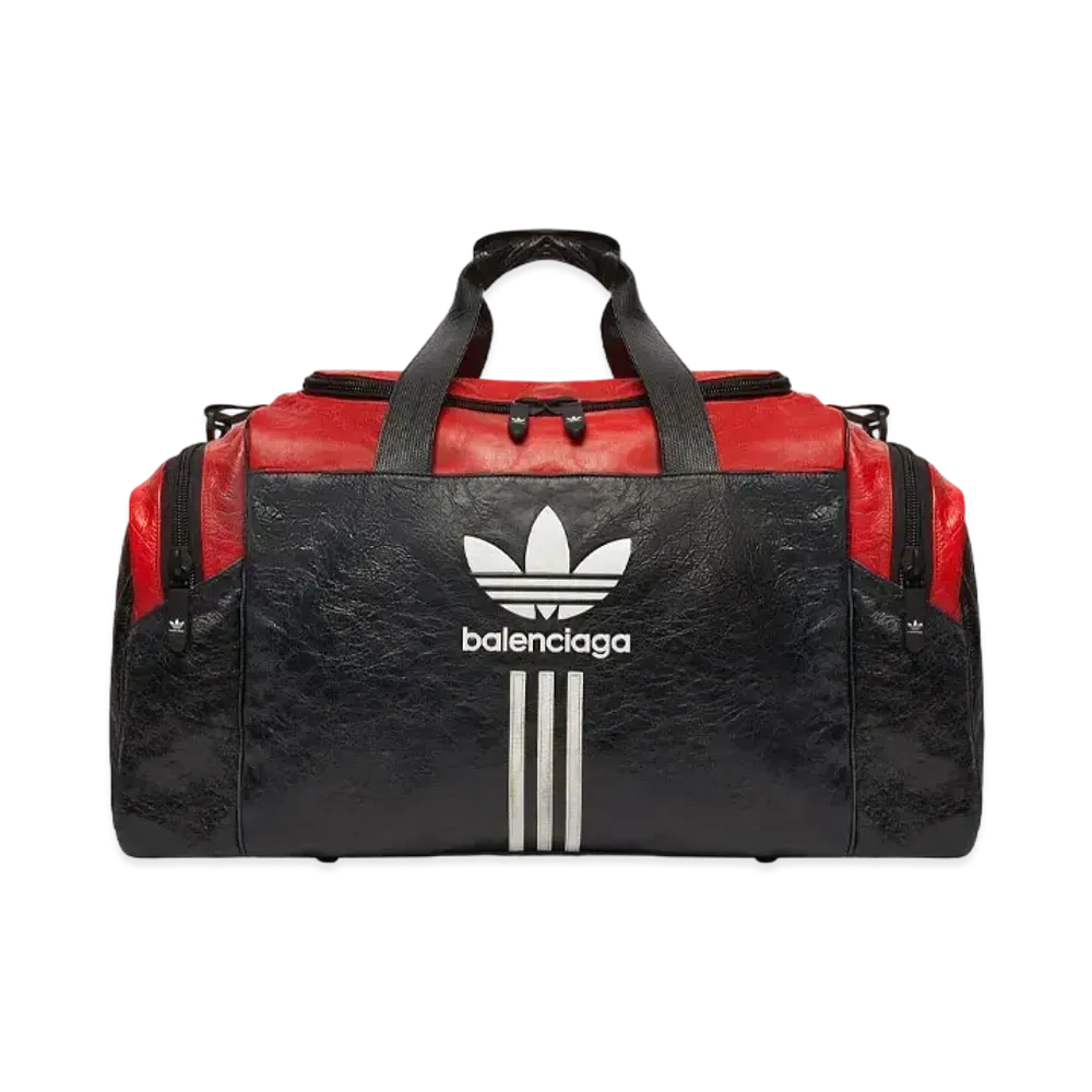 adidas BALENCIAGA Men's Gym Bag "Black/Red"
