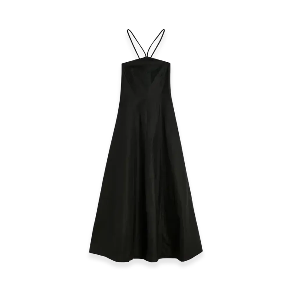 OUR LEGACY Poise Dress "Tasteful Black Megatwist Twill"