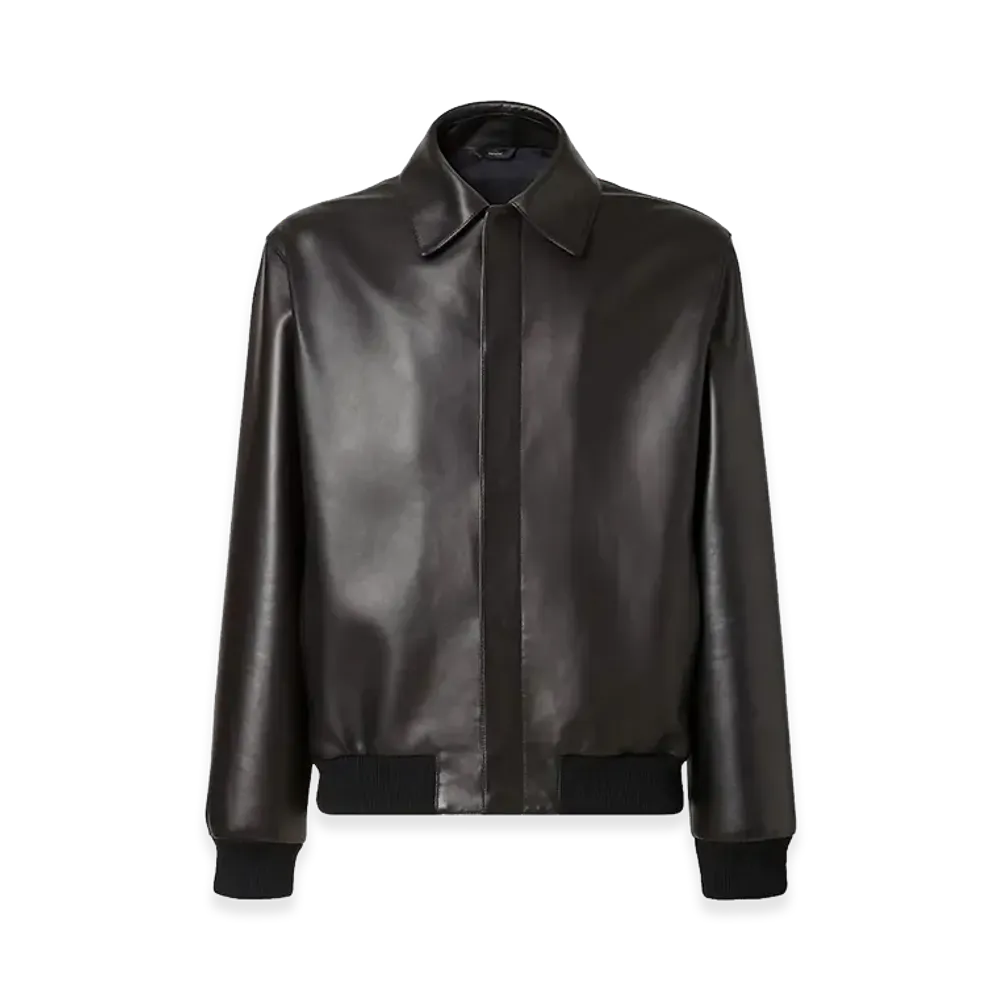 FENDI Leather Blouson "Black"
