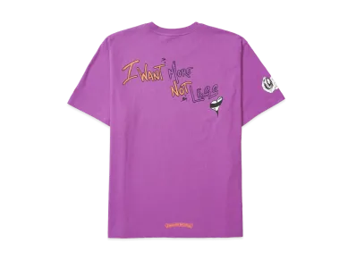 Chrome Hearts Matty Boy PPO I Want More Not Less S/S T-Shirt "Purple"