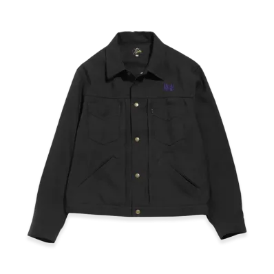 NEEDLES Penny Jean Polly Twill Jacket "Black"