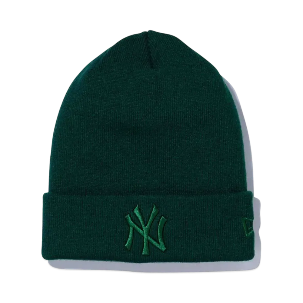 NEW ERA Basic Cuff Knit New York Yankees "British Green"