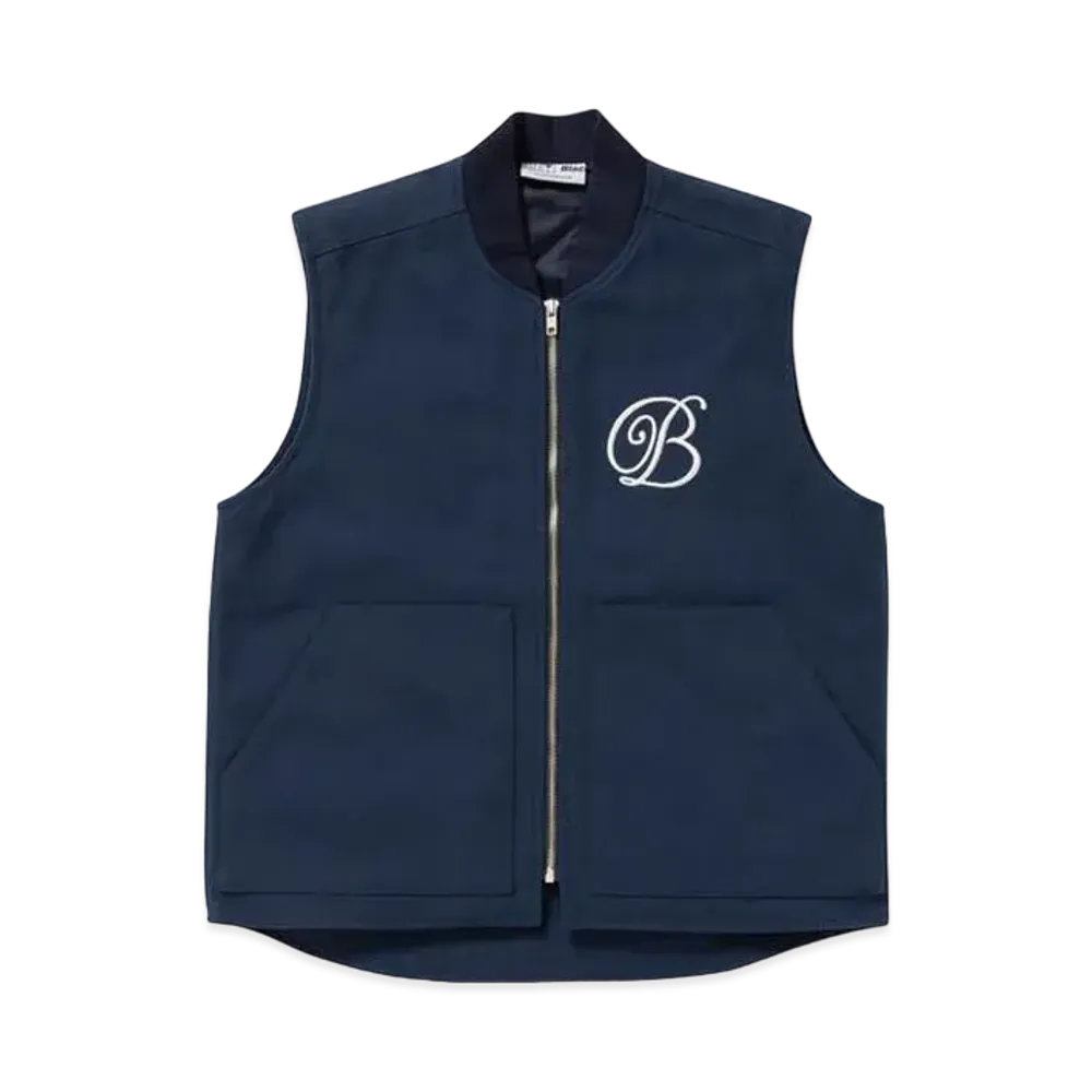 BlackEyePatch B EMBLEM DUCK VEST "Navy"