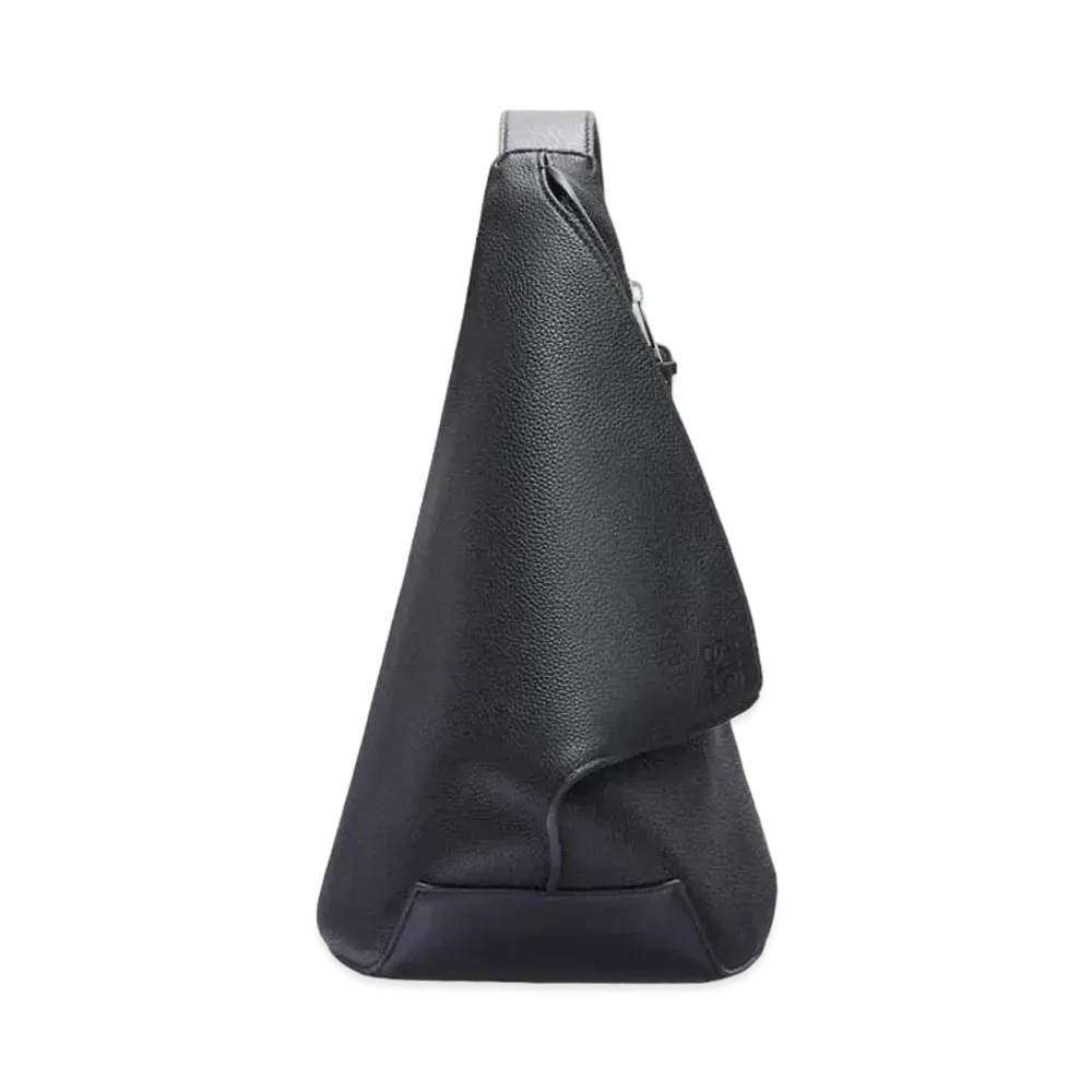 LOEWE Anton Sling In Soft Grained Calfskin "Black"