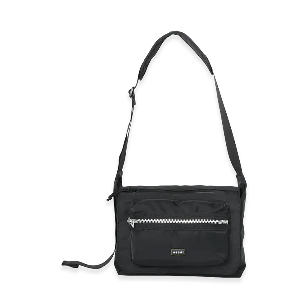 sacai Pocket Shoulder Bag "Black"