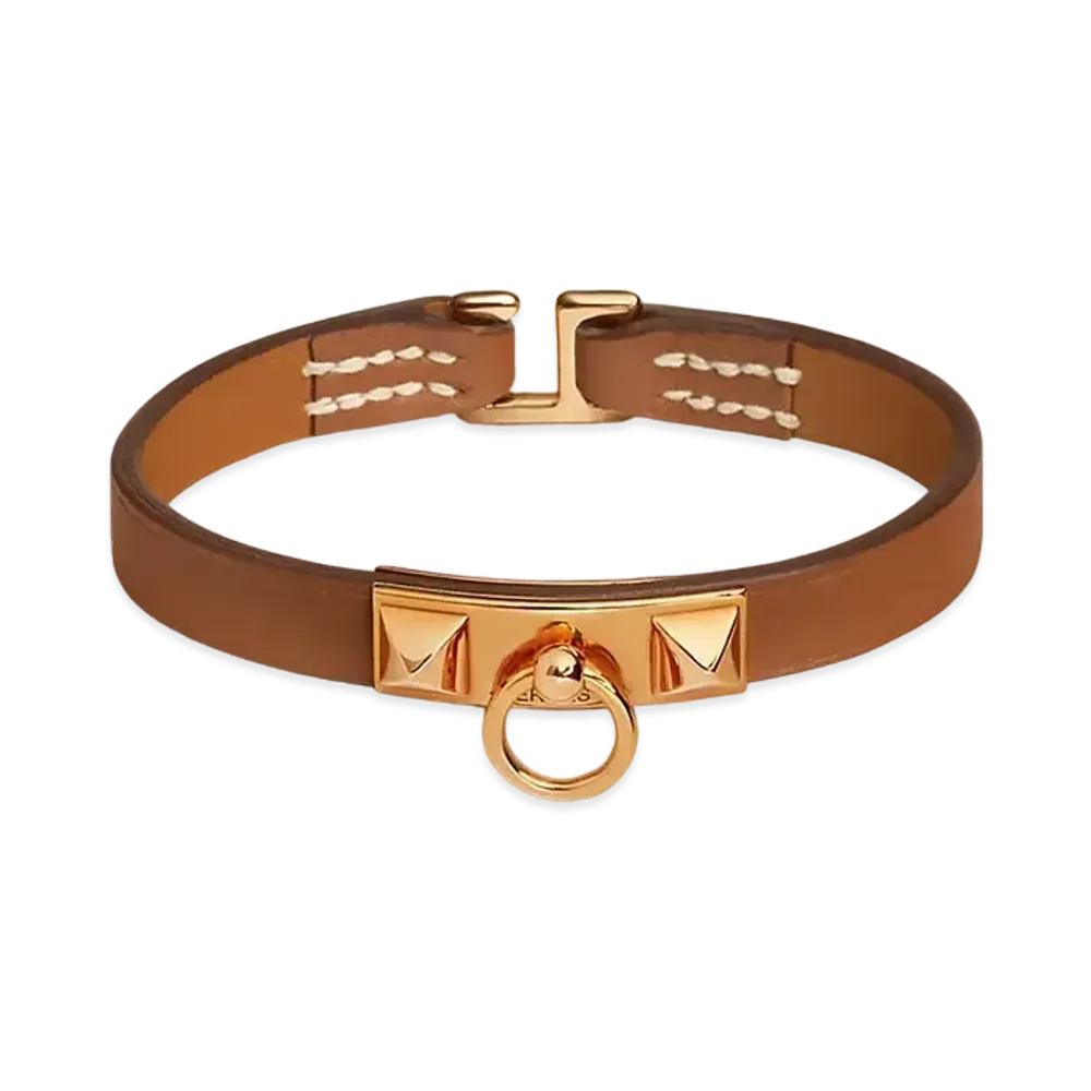 Hermes Rivale Mini Bracelet "Gold/Gold"