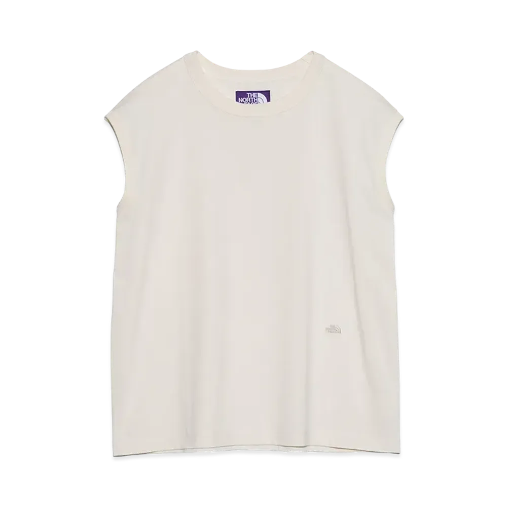 The North Face PURPLE LABEL Cotton Jersey Sleeveless Tee "Ivory"