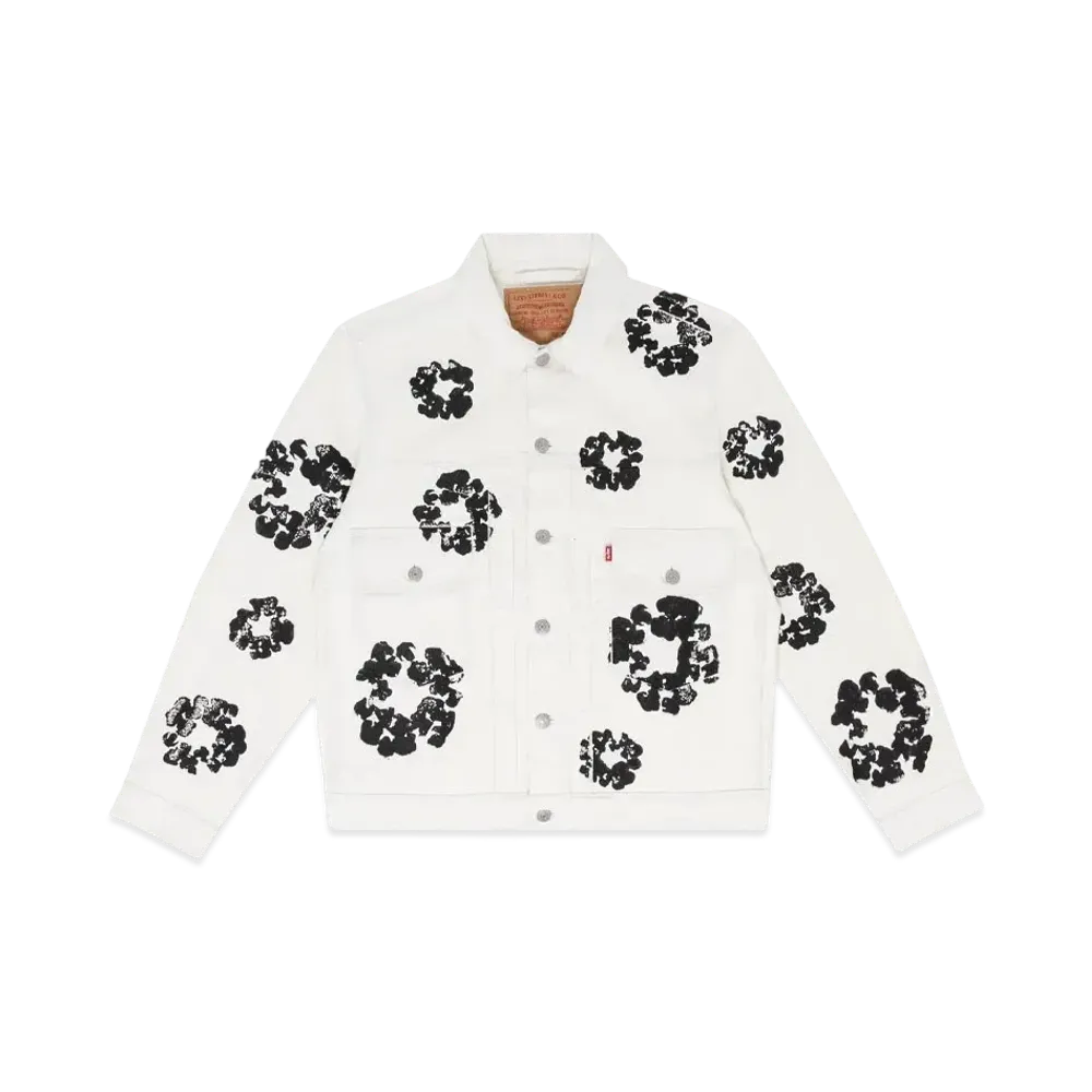Levi's x Denim Tears Type-2 All Over Wreath "White"