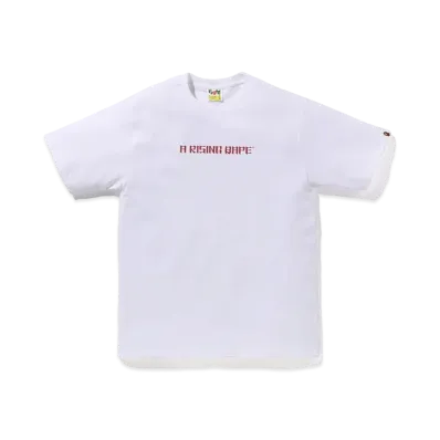 A RISING BAPE Dragon Tee "White"