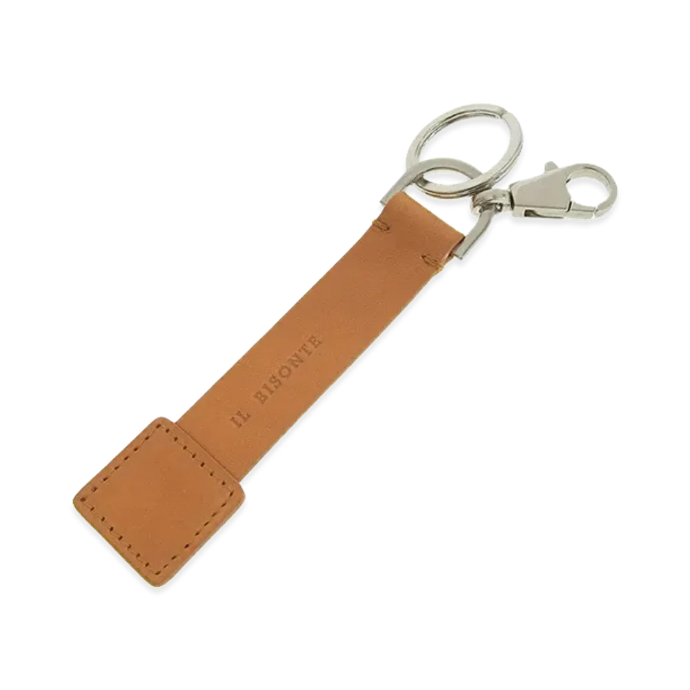 IL BISONTE Keyring "Beige"