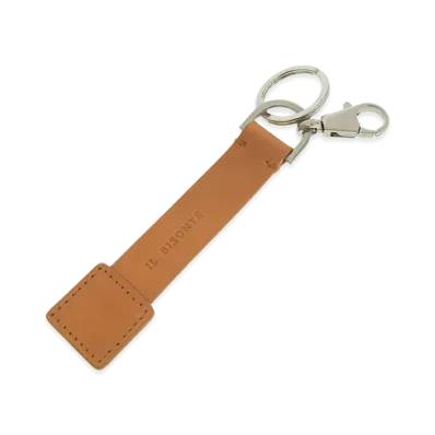 IL BISONTE Keyring "Beige"