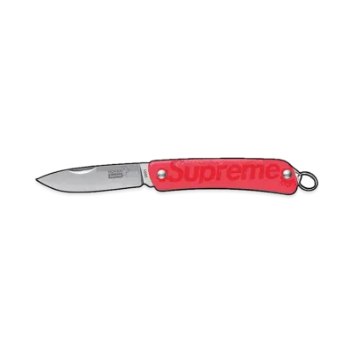 Supreme Boker Glow-in-the-Dark Keychain Knife "Glow in the Dark Red"