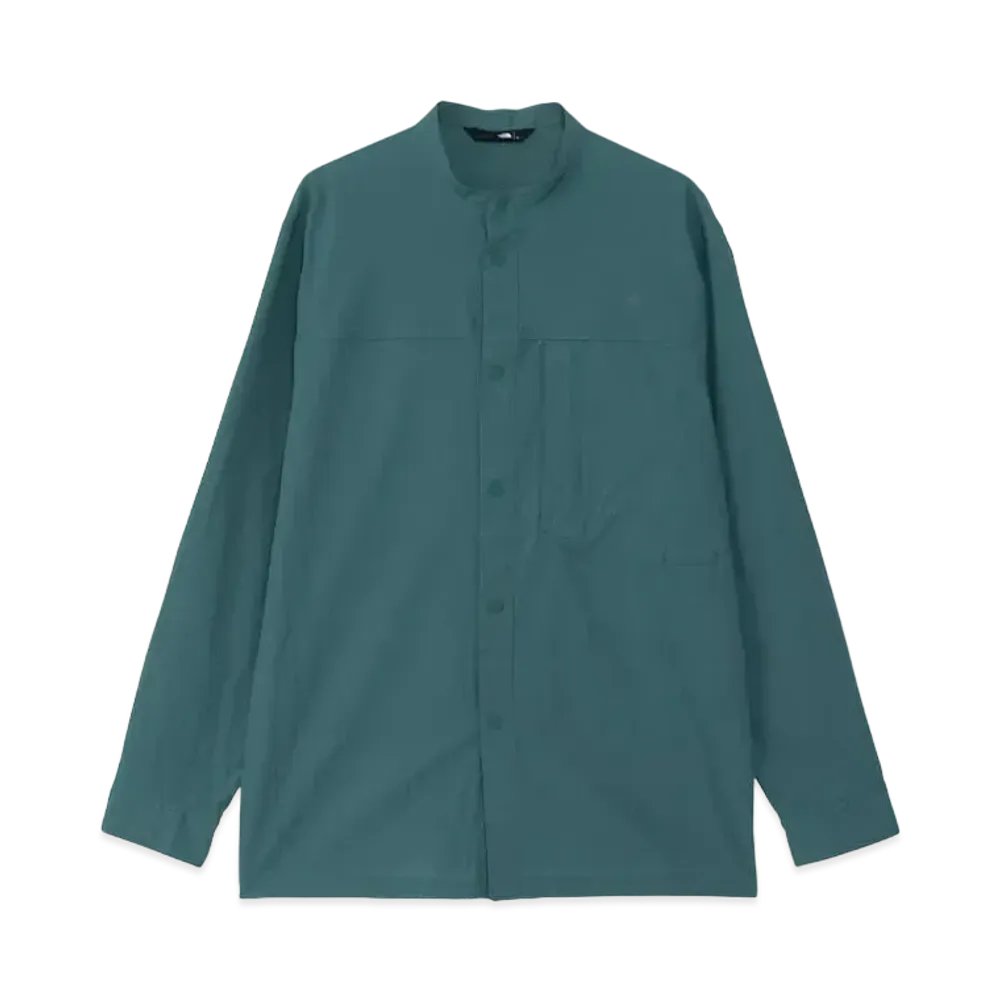 The North Face Hiker's Band Collar Shirt "Mallard Green"